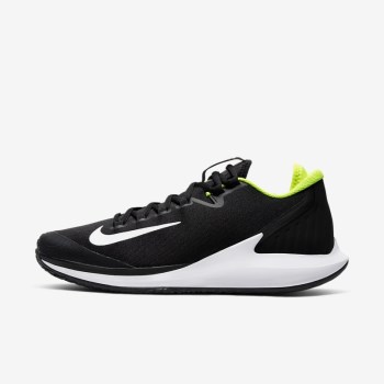 Nike Court Air Zoom Zero - Férfi Teniszcipő - Fekete/Fehér